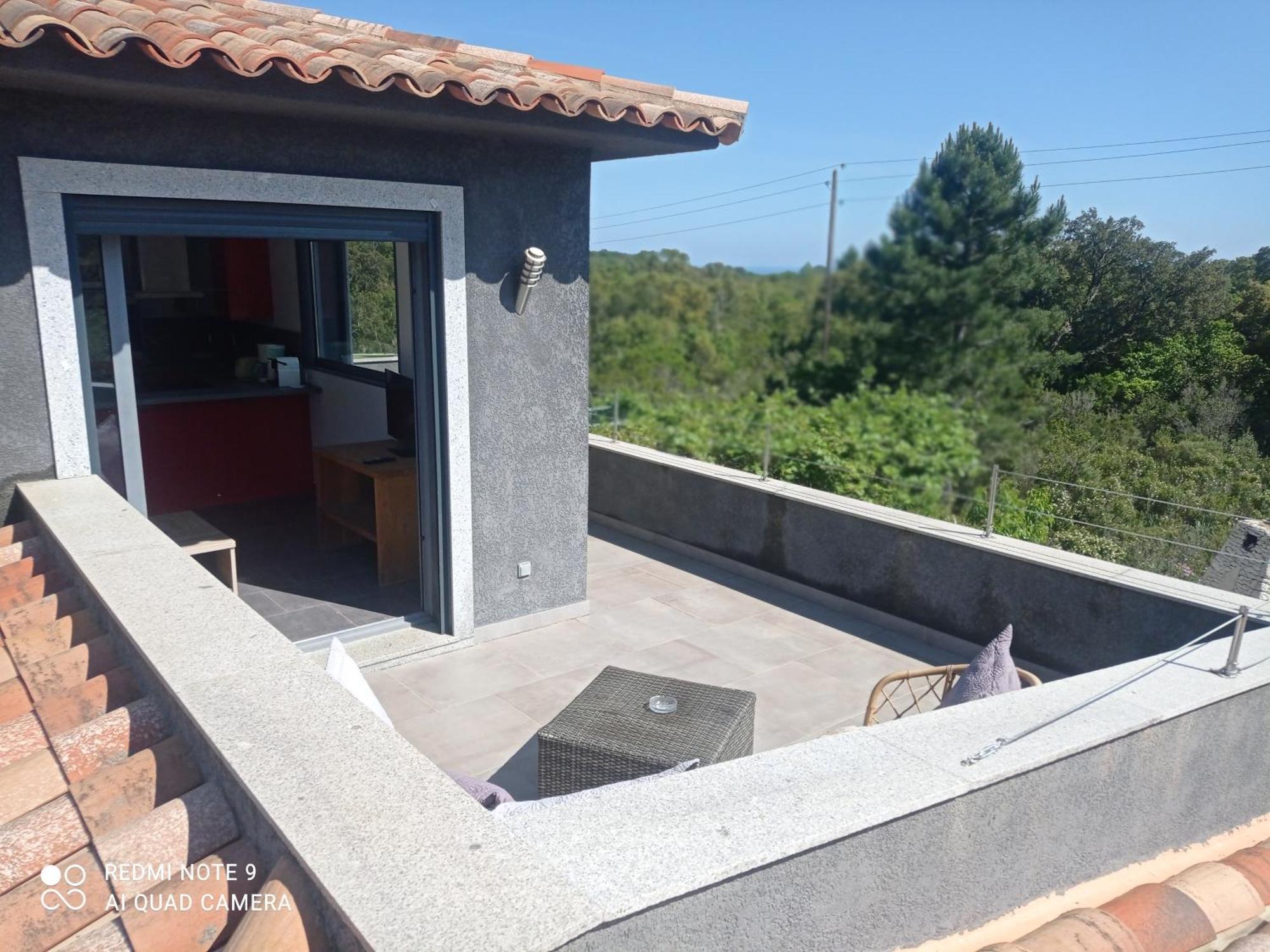 Villa Chez J, à l'étage, T3 Lecci Exterior foto
